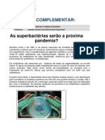 As superbactérias serão a próxima pandemia