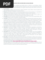 10 Rasgos del Perfil de Egreso NEM 2022 | PDF | Plan de estudios ...