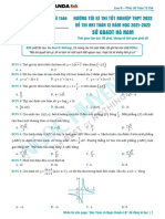 (Cô Ngọc Huyền LB) Đề KSCL HK1 Toán 12 năm học 2021-2022 Sở GD&ĐT Hà Nam