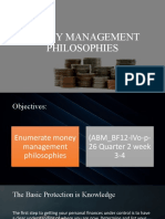 Money Management Philosophies