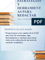 Estrategias y Herramientas para Redactar