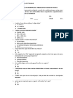 Encuesta Sobre La Informalidad Laboral en La Ciudad de Trujillo