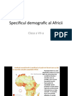Specificul Demografic Al Africii
