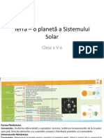 Terra – o planetă a Sistemului Solar