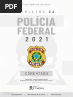 2º Simulado Completo - APF 2021 - Pós-Edital - Projeto Caveira