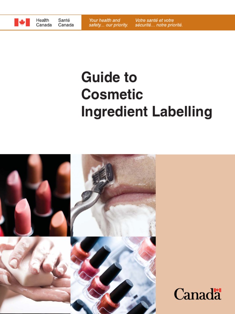 Cosmetic Ingredient Labeling Guide HC. Eng  PDF  Cosmetics  Mentha