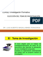 Sesión #4 CURSO: Investigación Formativa