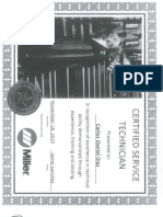 Certificado de Calibracion Equipo MILLER CST 280 ME0601696