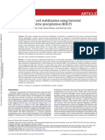 2018 - Sand and Silty-Sand Soil Stabilization Using Bacterial Enzyme-Induced Calcite Precipitation (BEICP) - T Hoang