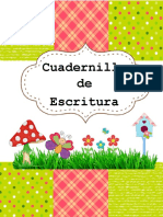 Cuadernillo de Escritura