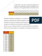 Data para Semana 13 - Regresión y Correlación Lineal Simple