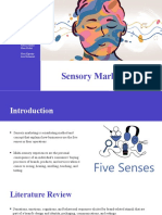 Sensory Marketing: Presented To: Dr. Yasmine Nabih Represented By: Farah Hossam