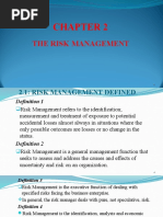 Risk Management CH 2.