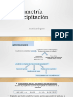 Clase 6 Volumetría y Precipitación