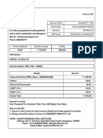 Shankar6771 / 88 V-Fibernet25 0820192095 25/ 08/2019 25/ 08/2019 To 24/09/2019 Bill Period Bill Date Bill Number Account ID/No