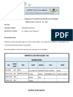 Plan Integral Semana 37