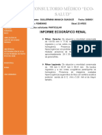 Informe Ecografia Renal