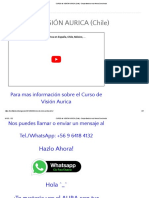 CURSO de VISIÓN AURICA (Chile) - Despertando A Una Nueva Conciencia