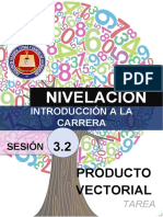 Sesión 3.2 - Producto Vectorial