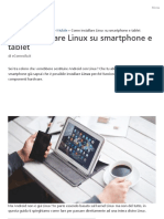 Come Installare Linux Su Smartphone e Tablet - Ecomesifa - It - Scopri Come Fare