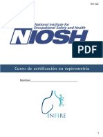 Curso de certificación en espirometría NIOSH-aprobado