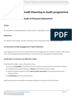 CH - 2 - Audit Strategy, Audit Planning, & Audit Programme