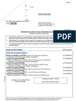 Attestation de Paiement Des Indemnités Journalières: Arrêts Liés À L'activité Salariée