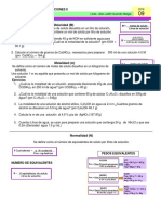 Concentración de Soluciones