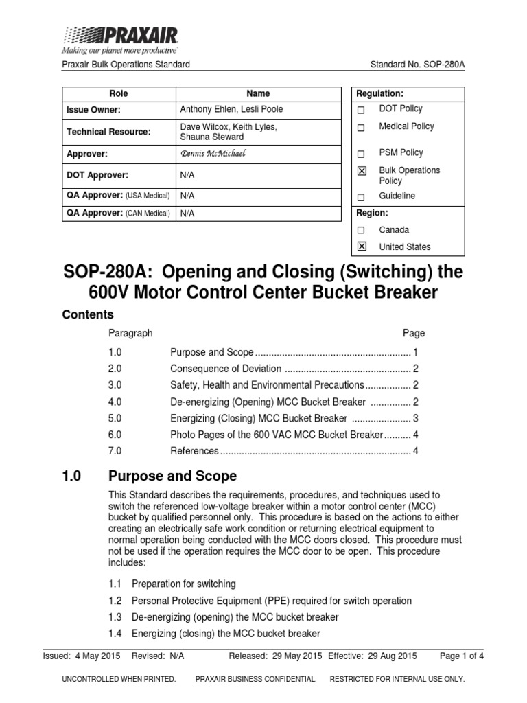SOP280A Copia2 PDF Personal Protective Equipment Safety