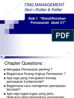 Mendefinisikan Pemasaran Abad 21