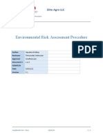 3 Enviromental Risk Assesment Procedure