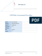 2 OSH Risk Assesment Procedure