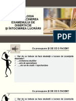 Curs Partea II. Etica Si IA, Metodologia Elaborarii Lucrarii de Disertație