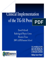 08followill TG 51ClinicalIssues