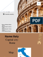 ITALY - PRESENTACIÓN - Resultado de Apredizaje 2 - Speaking