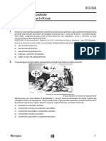 Biologia - Exercícios Sobre Cadeias Alimentares e Teias Tróficas