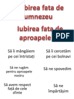 Iubirea Fata de D Si Aproapele