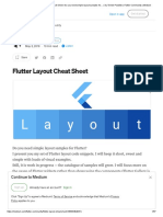 Flutter Layout Cheat Sheet. Do You Need Simple Layout Samples For - by Tomek Polański - Flutter Community - Medium