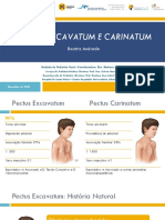 Pectus Excavatum e Carinatum