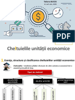 TEMA 6. Cheltuielile Unității Economice