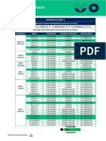 Horarios 2023-1 para Público en General