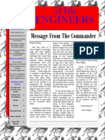 511th Sapper Company August Newsletter