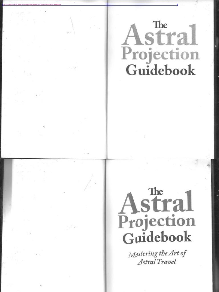 Astral Projection Resources Guide | PDF