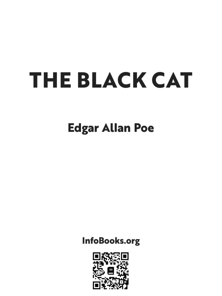 The Black Cat Edgar Allan Poe | PDF | Plaster