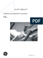 Van Kit For Alpha RT, Alpha ST: Installation and Adjustment Instructions