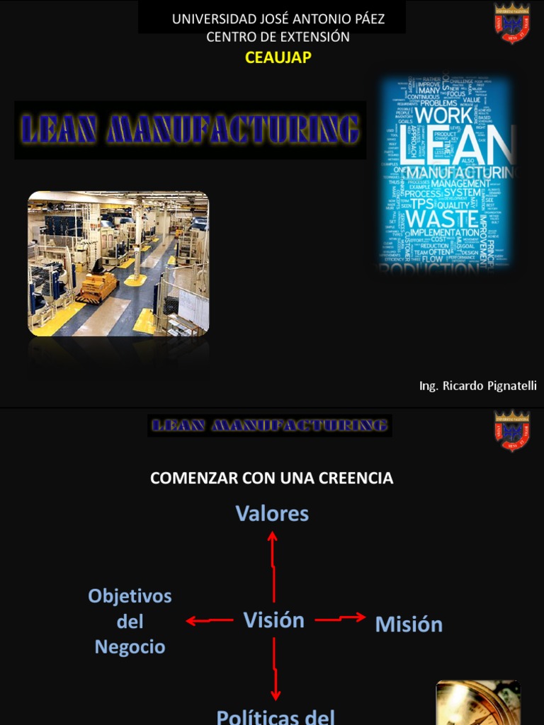 Estrategias en TPC Manufacturing | PDF | Lean Manufacturing | Sector ...
