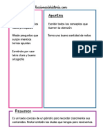 Plantilla Notas Cornell