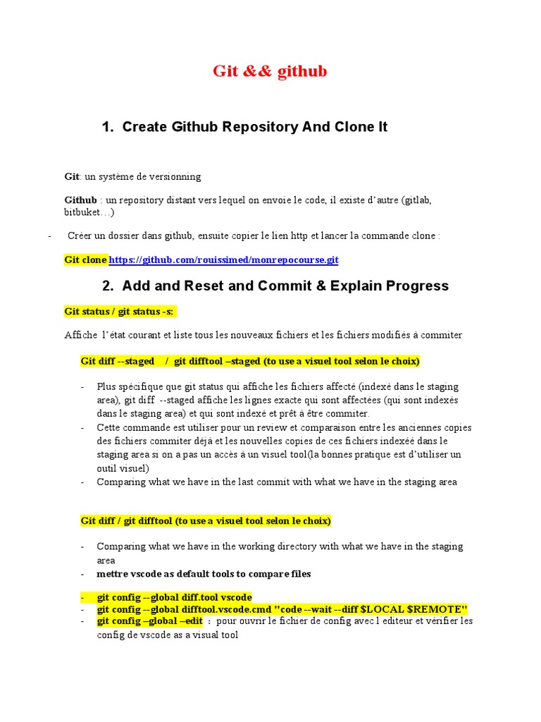 Guide Complet sur Git et GitHub | PDF | Logiciel | Génie logiciel