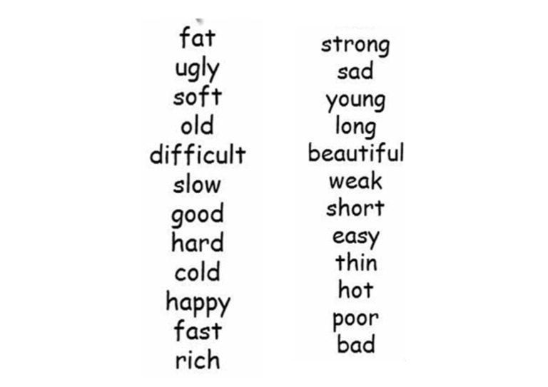 Adjectives List | PDF
