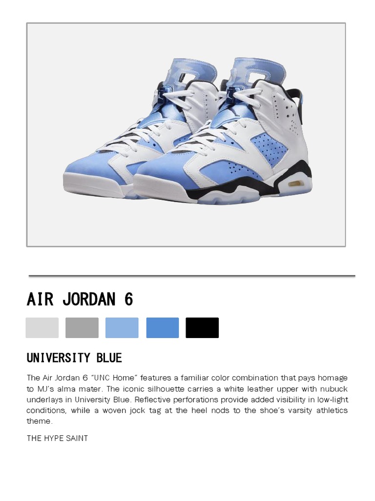 air jordan 6 original